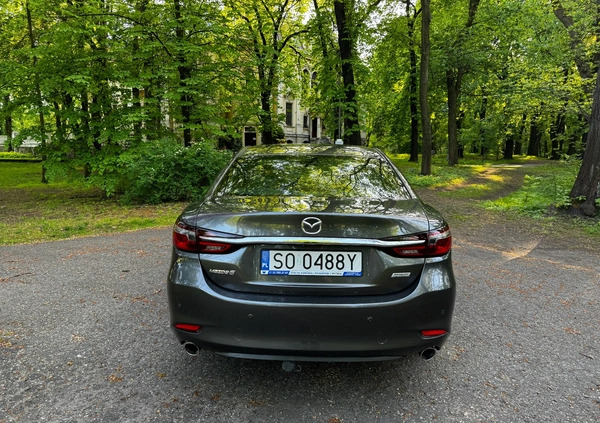 Mazda 6 cena 69900 przebieg: 189000, rok produkcji 2018 z Sosnowiec małe 742